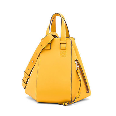 LOEWEスーパーコピー ハンモック スモール バッグ Yellow Mango/Varsity Blue 387.30AS35 8258 - 商品画像 5