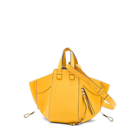 LOEWEスーパーコピー ハンモック スモール バッグ Yellow Mango/Varsity Blue 387.30AS35 8258 - 商品画像 3