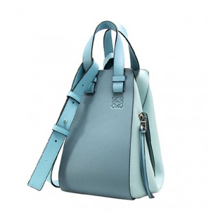 ロエベ LOEWE バッグ レディース 2WAYハンド/ショルダーバッグ ブルーマルチ HAMMOCK SMALL BAG [ハンモック スモールバッグ] 387 30TS35 8880