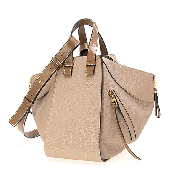 ロエベ LOEWE バッグ レディース 2WAYハンド/ショルダーバッグ サンドベージュ×ミンクブラウン HAMMOCK SMALL [ハンモック スモールバッグ] 38712KBN60 2566 - 商品画像 4