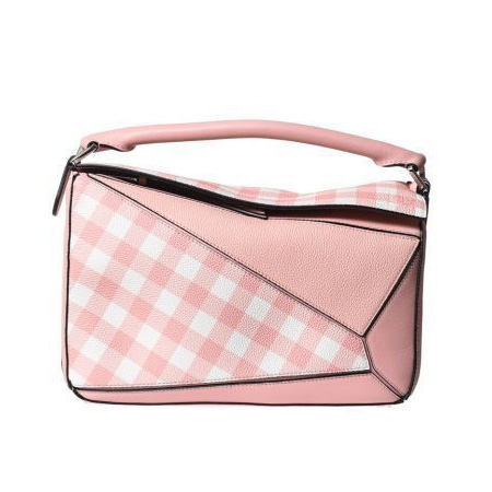 ロエベコピー LOEWE Puzzle Gingham Bag ギンガムチェック パズルバッグ 56215825 - 商品画像 5
