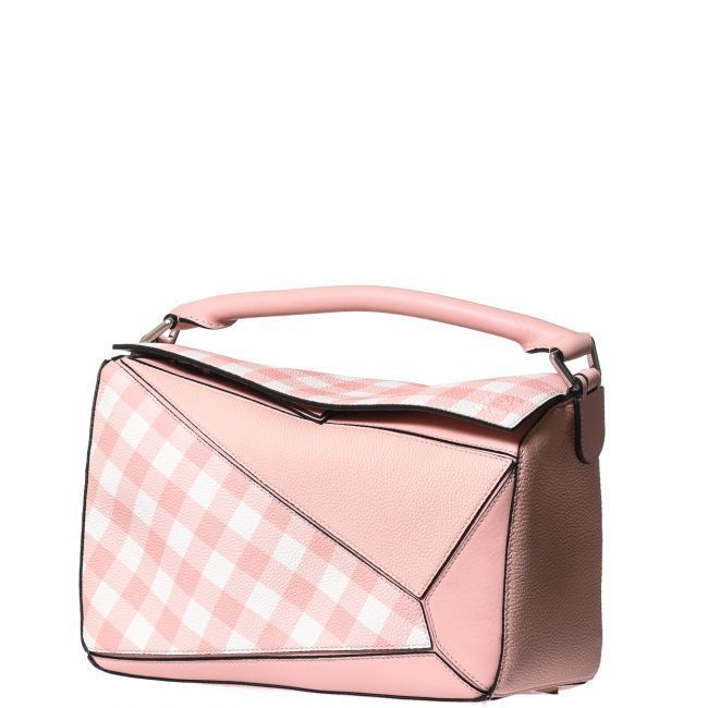 ロエベコピー LOEWE Puzzle Gingham Bag ギンガムチェック パズルバッグ 56215825 - 商品画像 4