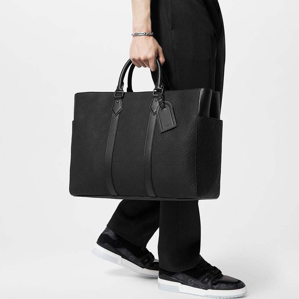 ルイヴィトンコピー Louis Vuitton サックプラ 24H ブラック モノグラム トートバッグM24383 M21865 - 商品画像 3
