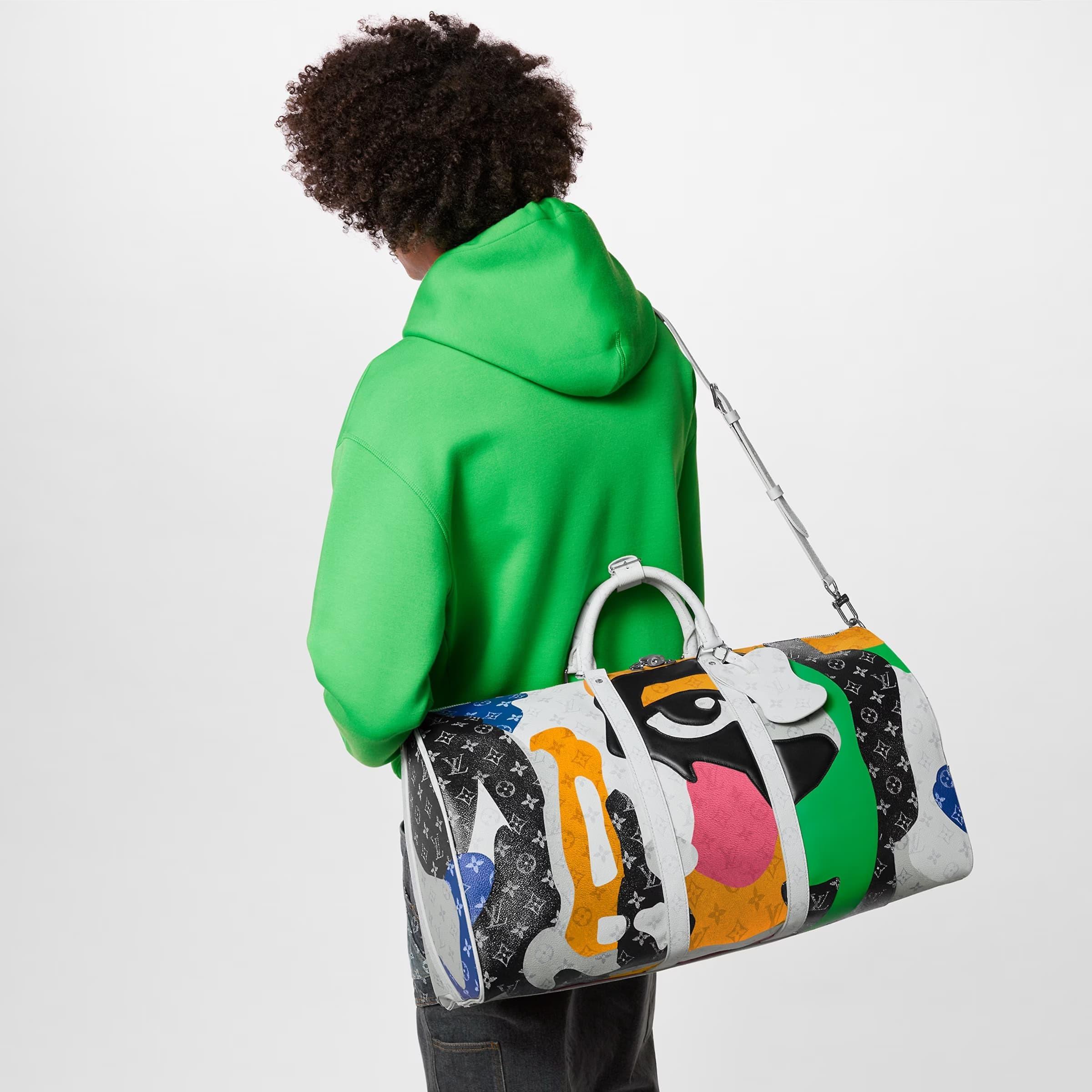 ルイヴィトンスーパーコピー LOUIS VUITTON キーポル・バンドリエール 45 ボストン 旅行 M23160 - 商品画像 3
