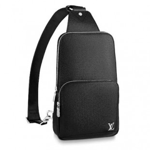 ルイヴィトンコピー ショルダーバッグ タイガ アヴェニュー・スリングバッグ M30443 LOUIS VUITTON ヴィトン バッグ 斜め掛け メンズ 黒 ブラック - 商品画像 2