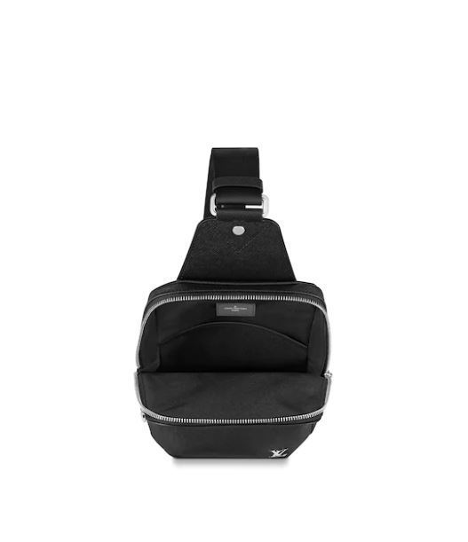 ルイヴィトンコピー ショルダーバッグ タイガ アヴェニュー・スリングバッグ M30443 LOUIS VUITTON ヴィトン バッグ 斜め掛け メンズ 黒 ブラック - 商品画像 4