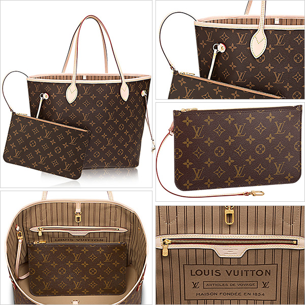 ルイ・ヴィトンスーパーコピー LOUIS VUITTON モノグラム ネヴァーフル(ネバーフル) MM トート バッグ メンズ レディース M40156 - 商品画像 2