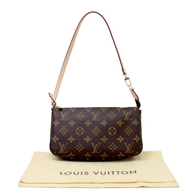 ルイ・ヴィトン ヴィトン LOUIS VUITTON バッグ ポーチ モノグラム ポシェット アクセソワール メンズ レディース M40712 - 商品画像 3