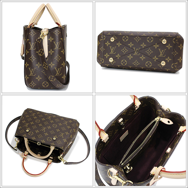 LOUIS VUITTONスーパーコピー ルイ・ヴィトン モノグラム モンテーニュBB 2WAYバッグ ハンドバッグ M41055 レディース ブランドバッグ - 商品画像 2