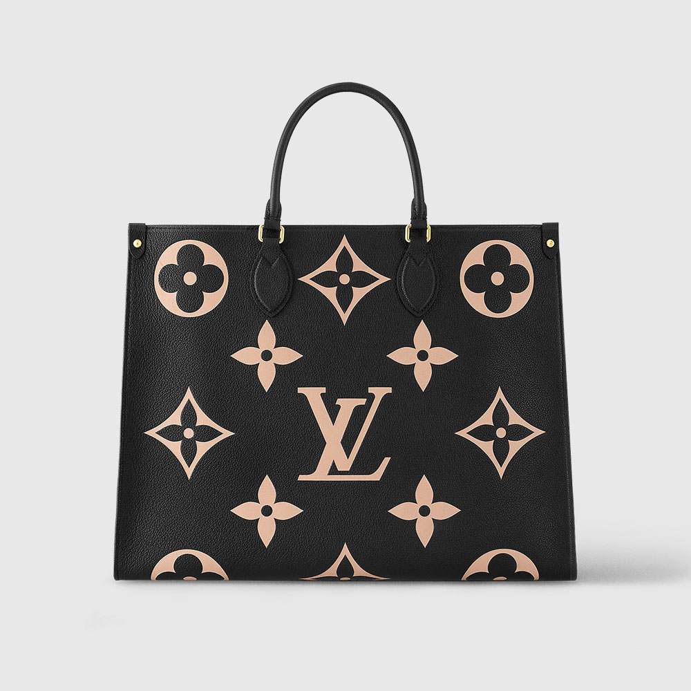 ルイヴィトンコピー LOUIS VUITTON モノグラム・アンプラント オンザゴー GM 2WAY バッグ トートバッグ レディース M45945 M44925 - 商品画像 1