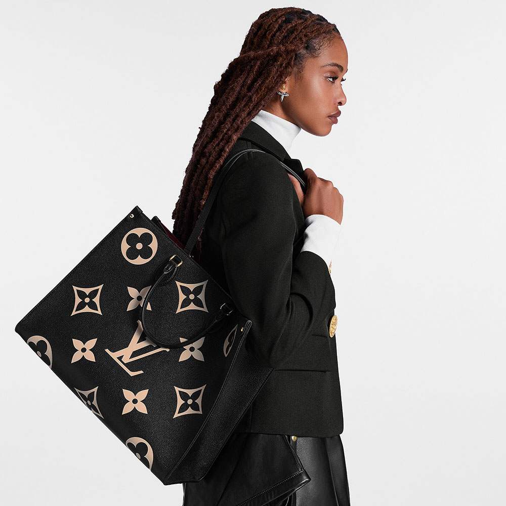ルイヴィトンコピー LOUIS VUITTON モノグラム・アンプラント オンザゴー GM 2WAY バッグ トートバッグ レディース M45945 M44925 - 商品画像 7