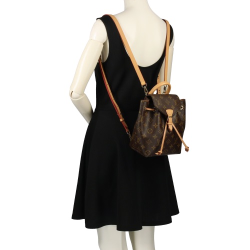 スーパーコピールイヴィトン LOUIS VUITTON バッグ リュックサック ショルダーバッグ モンスリNM BB モノグラム M45502 - 商品画像 5