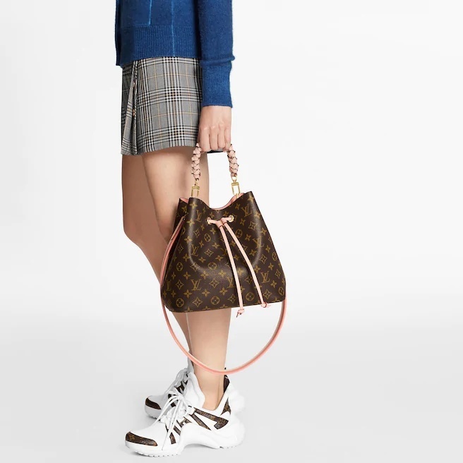 LOUIS VUITTONスーパーコピー ルイ・ヴィトン モノグラム ピンク レディース バッグ トートバッグ ショルダーバッグ ネオノエ M45577 - 商品画像 5