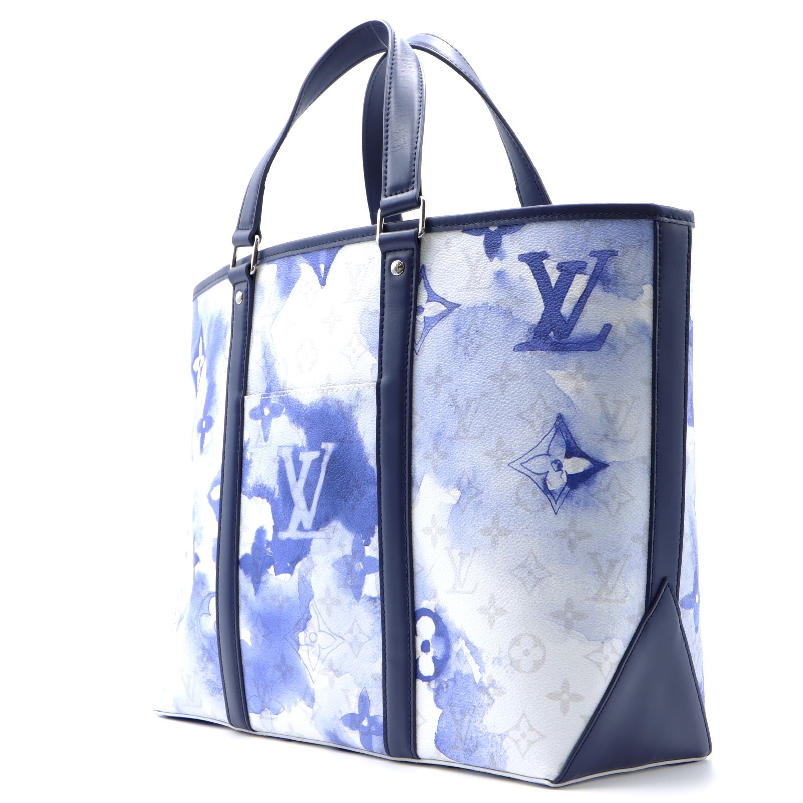 LOUIS VUITTON ルイヴィトン トートバッグ ウィークエンド・トート GM / ブルー メンズ M45755 - 商品画像 5