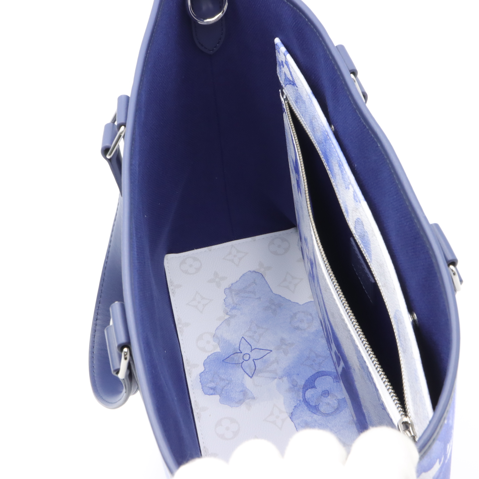 LOUIS VUITTON ルイヴィトン トートバッグ ウィークエンド・トート GM / ブルー メンズ M45755 - 商品画像 3