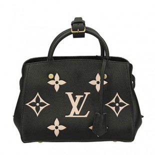 ルイ・ヴィトンコピー LOUIS VUITTON ハンドバッグ モンテーニュBB モノグラム・アンプラント ブラック ベージュ M45778 - 商品画像 2