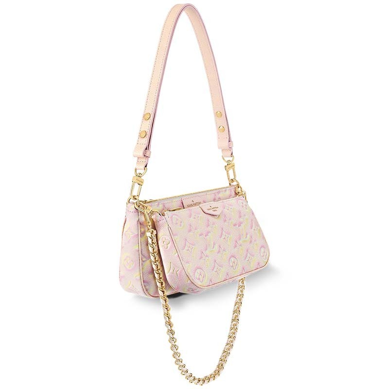 ルイヴィトンコピー Louis Vuitton ショルダーバッグ ミュルティ・ポシェット・アクセソワール ピンク M46093 - 商品画像 4