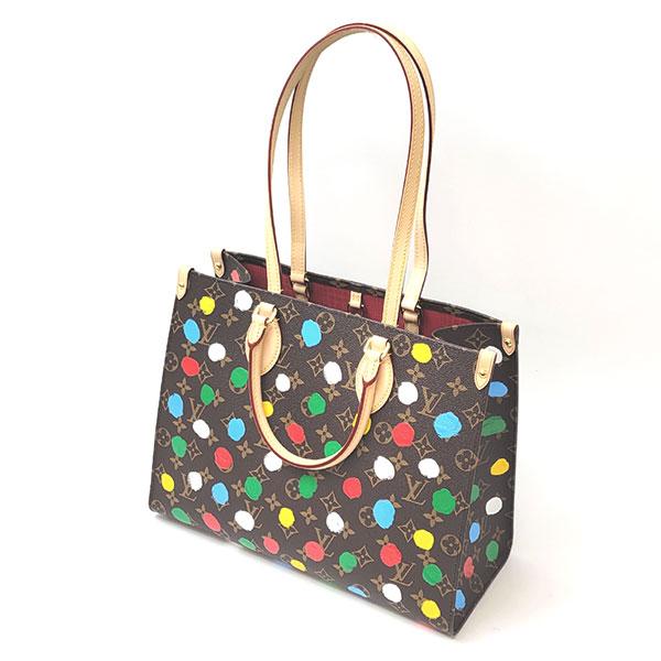 ルイヴィトンスーパーコピー 草間彌生 バッグ LOUIS VUITTON LV x YK オンザゴー MM M46379 - 商品画像 8