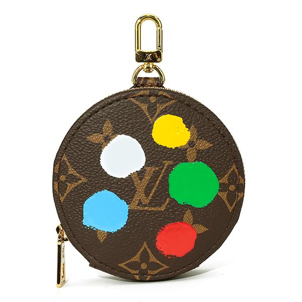 ルイヴィトンコピー モノグラム オンザゴーPM LV×YK 草間彌生 ドット 2way ショルダー トートバッグ 小銭入れ コインパース M46380 - 商品画像 3