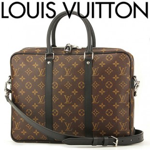ルイ・ヴィトンスーパーコピー LOUIS VUITTON モノグラム バッグ ブリーフケース ブラウン M52005 - 商品画像 1