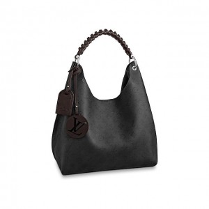 ルイ・ヴィトン LOUIS VUITTON カーメルバッグ モノグラム マヒナレザー ブラック M52950 - 商品画像 2