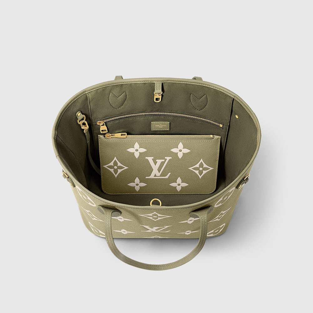 ルイヴィトンバッグスーパーコピー レディース LOUIS VUITTON バイカラー モノグラムアンプラント ネヴァーフル MM M46649 M58907 - 商品画像 10
