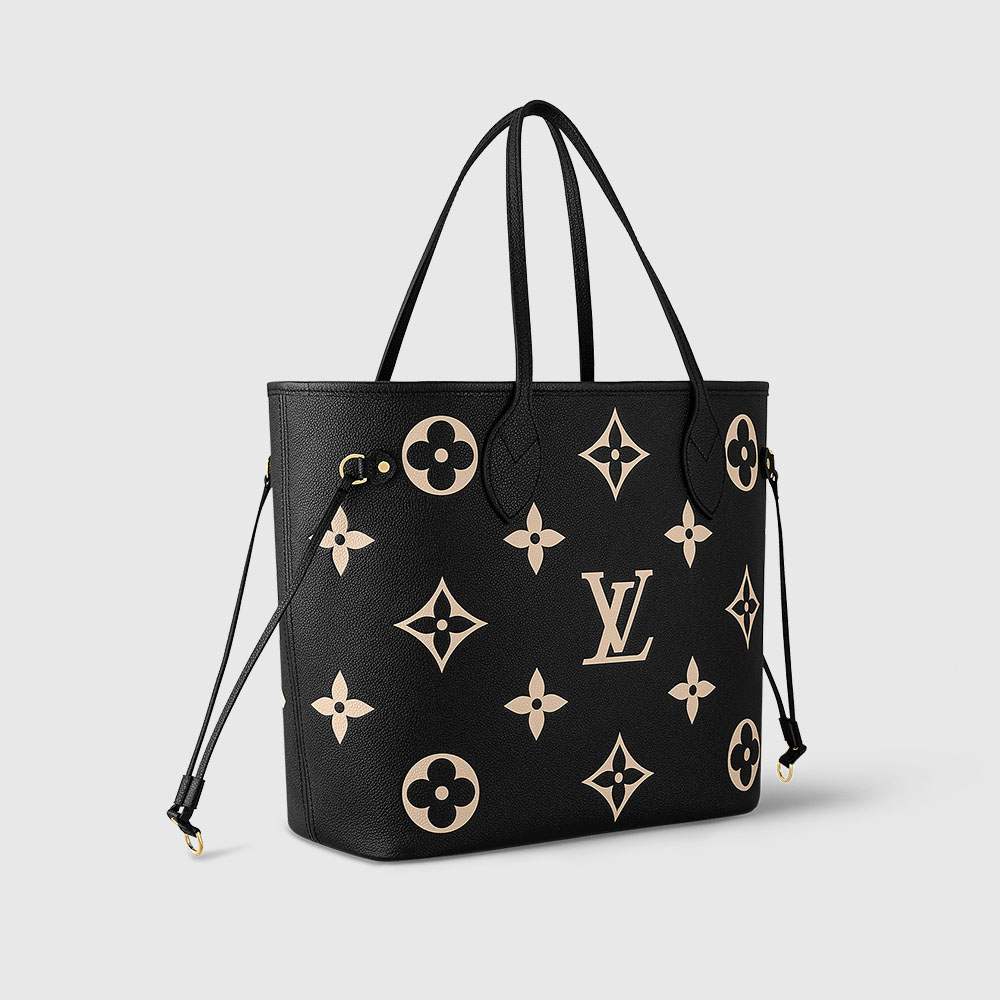 ルイヴィトンバッグスーパーコピー レディース LOUIS VUITTON バイカラー モノグラムアンプラント ネヴァーフル MM M46649 M58907 - 商品画像 1