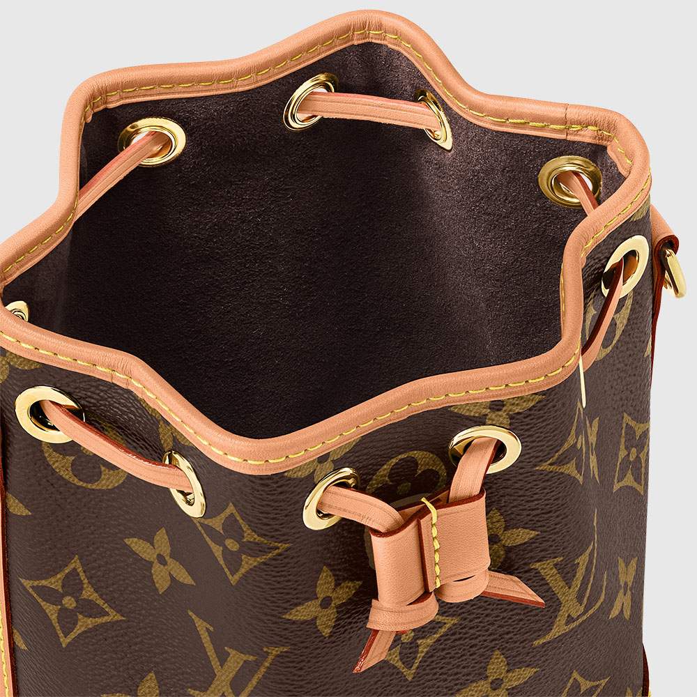 コピールイ・ヴィトン LOUIS VUITTON ナノ・ノエ モノグラム レディース ショルダーバッグ M81266 - 商品画像 1