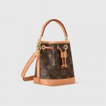 コピールイ・ヴィトン LOUIS VUITTON ナノ・ノエ モノグラム レディース ショルダーバッグ M81266 - 商品画像 9
