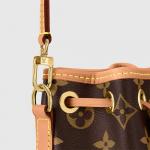 コピールイ・ヴィトン LOUIS VUITTON ナノ・ノエ モノグラム レディース ショルダーバッグ M81266 - 商品画像 5