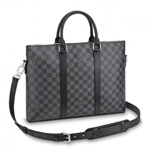 LOUIS VUITTONスーパーコピーダミエ・グラフィット N40024 アントン・ブリーフケース ビジネス 2way ハンド ショルダー バッグ - 商品画像 2