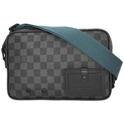 ルイヴィトンコピー N40188 ダミエ・グラフィット LV メンズ メッセンジャーバッグ クロスボディ アルファ・メッセンジャー - 商品画像 7