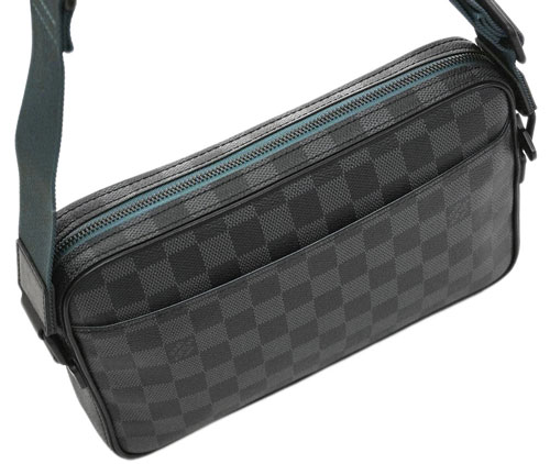 ルイヴィトンコピー N40188 ダミエ・グラフィット LV メンズ メッセンジャーバッグ クロスボディ アルファ・メッセンジャー - 商品画像 6
