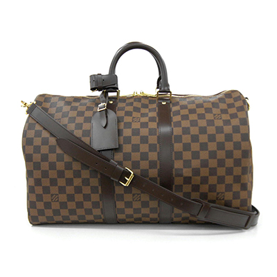 大好評のスーパーコピーLOUIS VUITTON ルイヴィトン キーポル45バンドリエール ショルダーボストンバッグ N41428 ダミエエベヌ - 商品画像 3