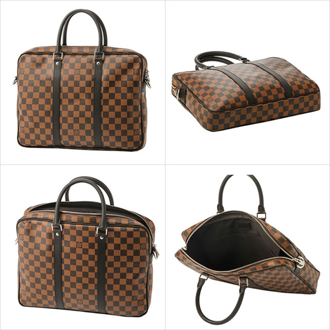ルイ・ヴィトンスーパーコピー LOUIS VUITTON ダミエ バッグ ブリーフケース 2WAY エベヌ N41466 - 商品画像 2