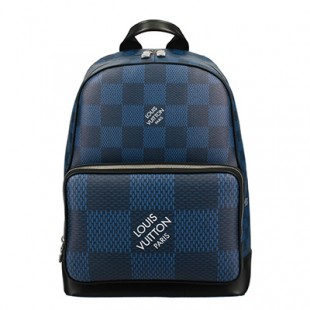 ルイヴィトン LOUIS VUITTON ダミエ･グラフィット 3D キャンバス キャンパス・バックパック ネイビー N50008 - 商品画像 2