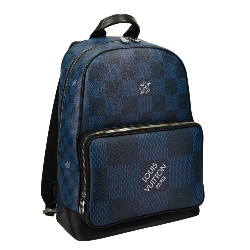 ルイヴィトン LOUIS VUITTON ダミエ･グラフィット 3D キャンバス キャンパス・バックパック ネイビー N50008 - 商品画像 4
