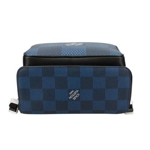 ルイヴィトン LOUIS VUITTON ダミエ･グラフィット 3D キャンバス キャンパス・バックパック ネイビー N50008 - 商品画像 3