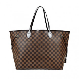 ルイ・ヴィトンコピーブランド LOUIS VUITTON ネヴァーフルGM N51106 ダミエ エベヌ レディース トートバッグ - 商品画像 1