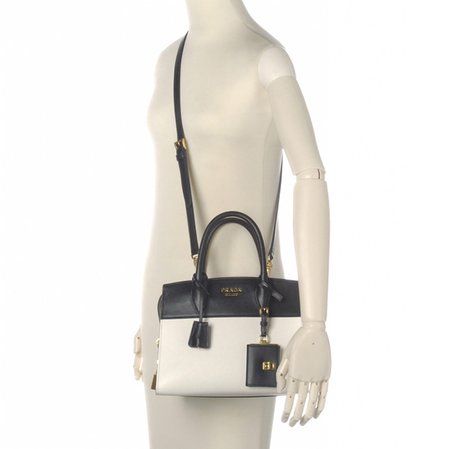 プラダコピー PRADA 型押しカーフスキン 2WAYハンドバッグ 1BA045 2EVU 964 - 商品画像 1