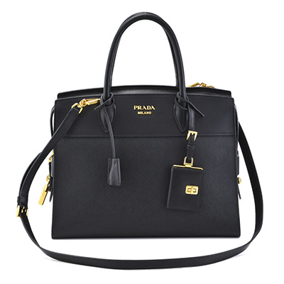 プラダスーパーコピー PRADA カーフスキン 2WAYハンドバッグ 1BA047 2EVU 002 - 商品画像 6