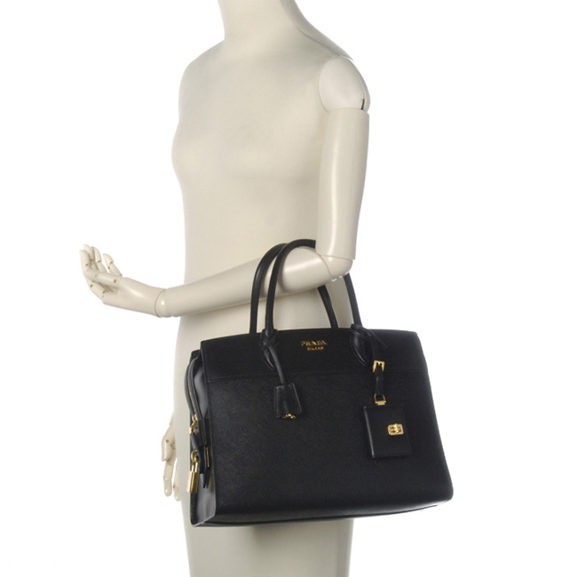 プラダスーパーコピー PRADA カーフスキン 2WAYハンドバッグ 1BA047 2EVU 002 - 商品画像 5