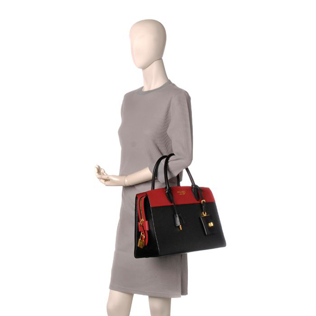 プラダスーパーコピー PRADA 型押しカーフスキン 2WAYハンドバッグ 1BA047 2EVU D9A - 商品画像 6