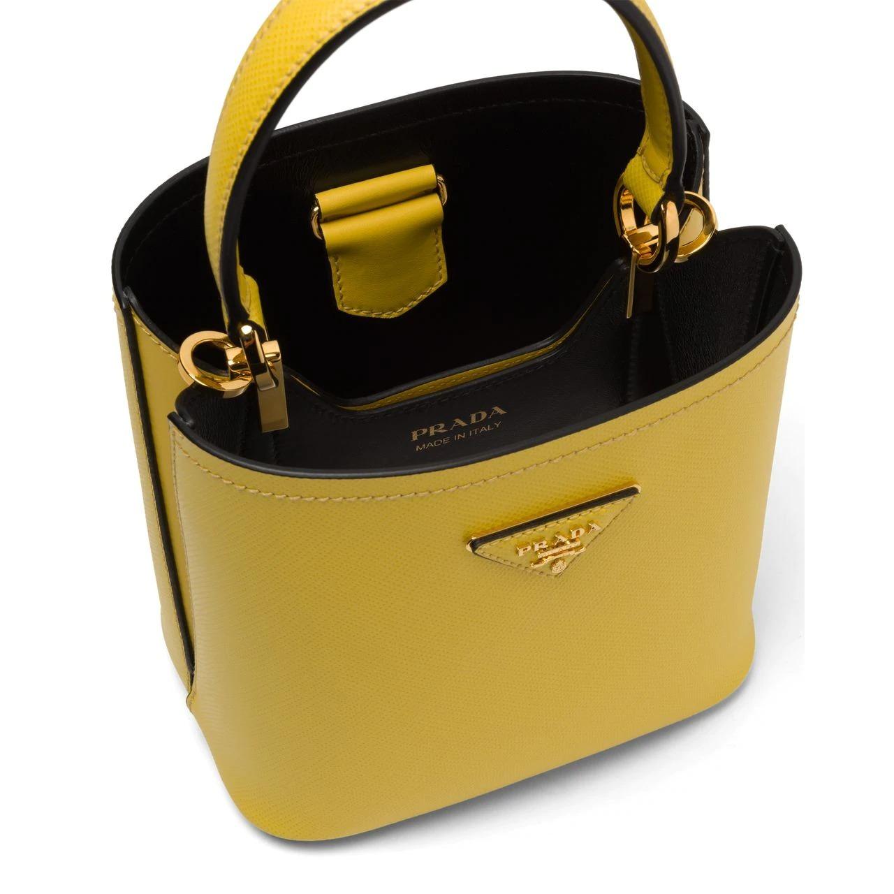 プラダスーパーコピー PRADA パニエ スモール サフィアーノレザーバッグ イエロー 1BA217_2ERX_F0QYO - 商品画像 6