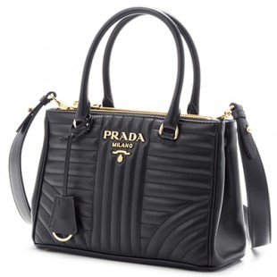 スーパーコピープラダ PRADA ダイアグラム DIAGRAMME ガレリアトート 2WAYハンドバッグ ブラック 1BA896MOI 2D91 632 - 商品画像 2