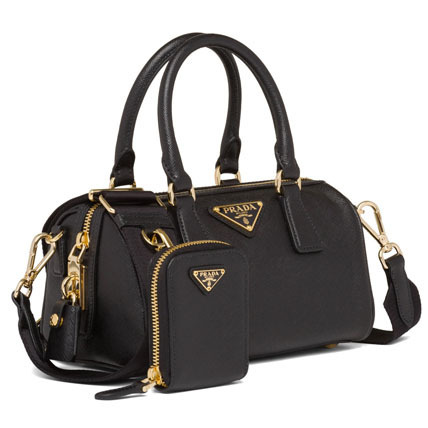PRADA プラダ ショルダーバッグ 2Wayバッグ レザー ブラック 1BB846 NZV F0632 - 商品画像 7