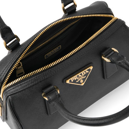 PRADA プラダ ショルダーバッグ 2Wayバッグ レザー ブラック 1BB846 NZV F0632 - 商品画像 4