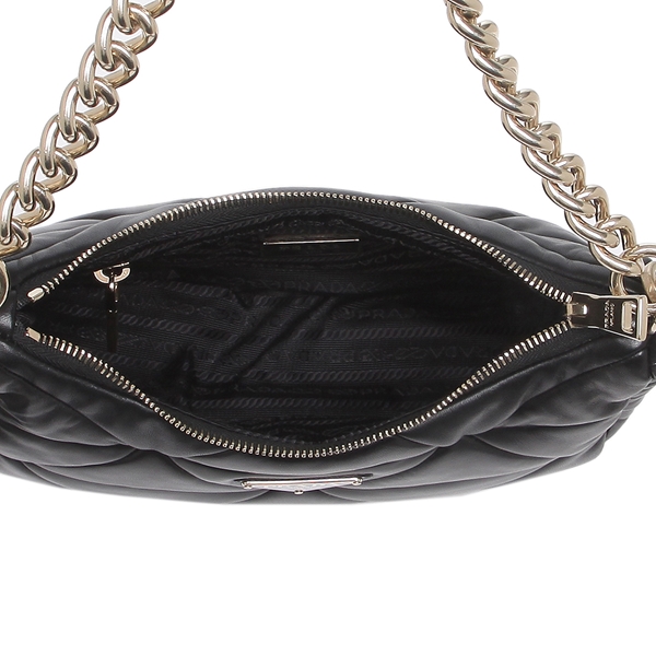 プラダバッグスーパーコピー ショルダーバッグ ハンドバッグ パッチワーク ミニバッグ ブラック レディース PRADA 1BC157 2DMO F0002 - 商品画像 4