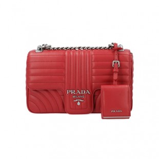 PRADAコピー ショルダーバッグ Rosso レディース 春夏2020 1BD108VCOX2D91F0YGF ju