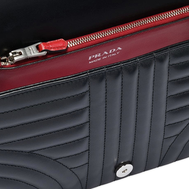 PRADAスーパーコピー ダイアグラム ミディアム レザー バッグ 1BD108_2D91_F0633_V_COX - 商品画像 6